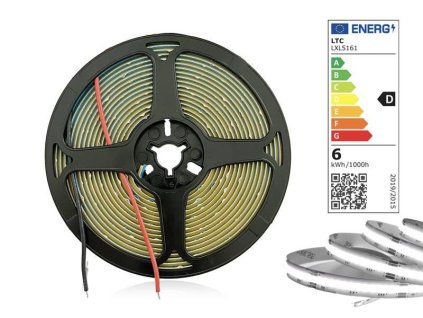 LED pásek 12V IP20 30W bílá přírodní 5m LTC LXL5161