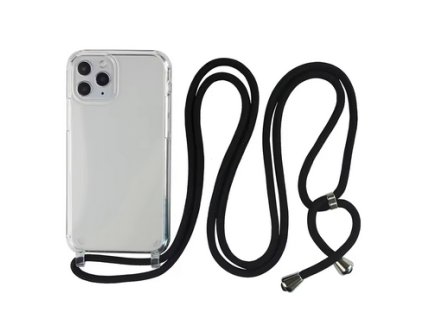 Pouzdro Strap Case pro iPhone 15 Transparent