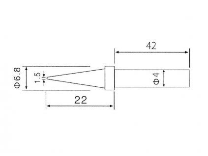 Hrot C1-1  (ZD-30C,ZD-99,ZD-8906,ZD-8906L,ZD-8988E-C)