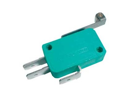 Mikrospínač ON-(ON) 10A s páčkou+v. L=25