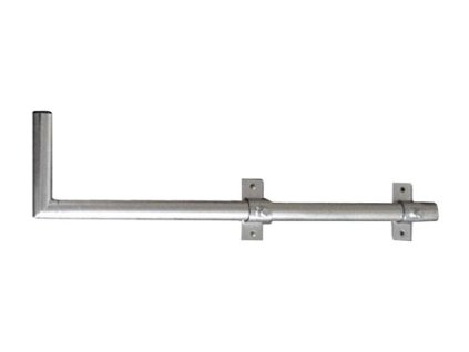 Anténní držák 150cm na balkon-na zeď, trubka 42/2mm, výška 16cm  žár.