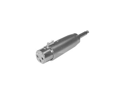Redukce MIC 3PIN zdířka/ Jack 6.3 mono konektor