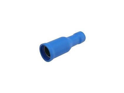 Zdířka kruhová 5mm, vodič 1.5-2.5mm  modrá