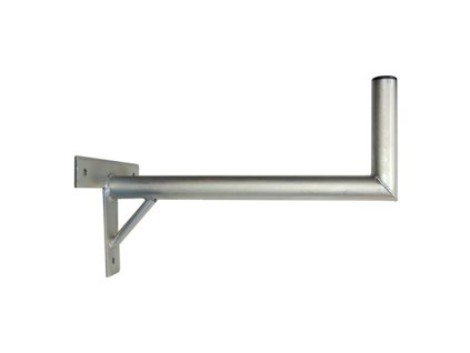 Anténní držák 60 na zeď se vzpěrou průměr 42mm výška 16cm