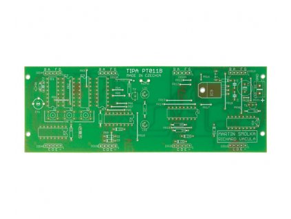 Plošný spoj TIPA PT011B CMOS digitální hodiny s volitelnými LED displeji