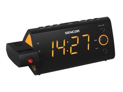 Radiobudík SENCOR SRC 330 OR Orange projekční