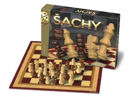 Hra stolní BONAPARTE Šachy dřevěné