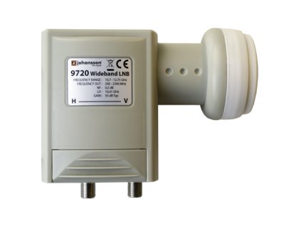 Satelitní širokopásmový konvertor LNB Johansson 9720