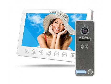 Videotelefon VERIA 7070B White + VERIA 230
