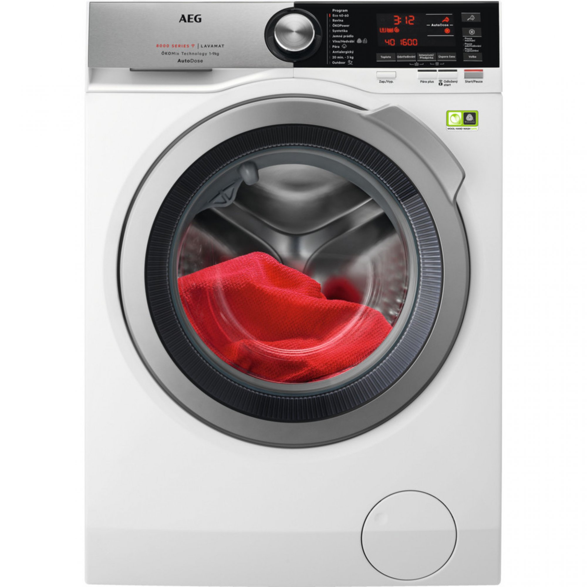 AEG PRAČKA PŘEDEM PLNĚNÁ 8000 ÖKOMIX AUTODOSE  (L8FBC69ASCA)
