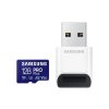 Karta paměťová SAMSUNG PRO Plus micro SDXC 128 GB U3 A2 V30 se čtečkou