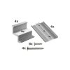 Držák k solárním vanám pro panely š. 1038 mm, tloušťka 30 mm