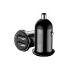 Autoadaptér BASEUS Grain Pro Black