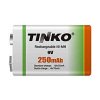 Baterie 6F22 nabíjecí 9V/250mAh TINKO NiMH