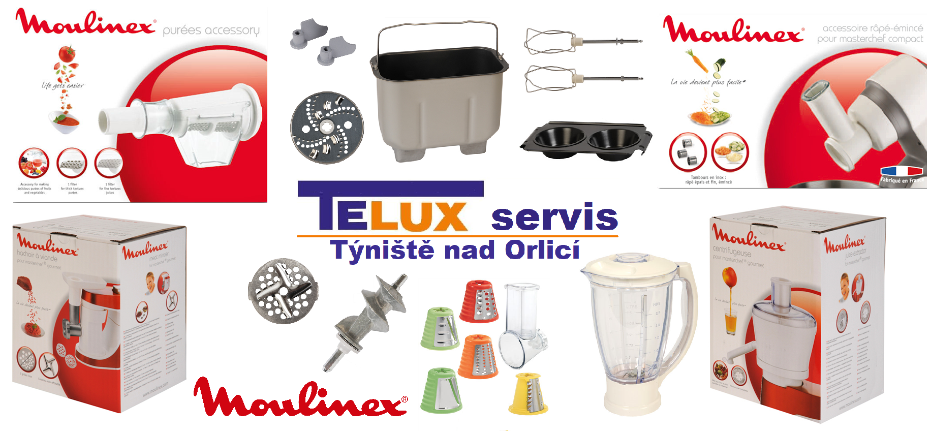 náhradní díly Moulinex
