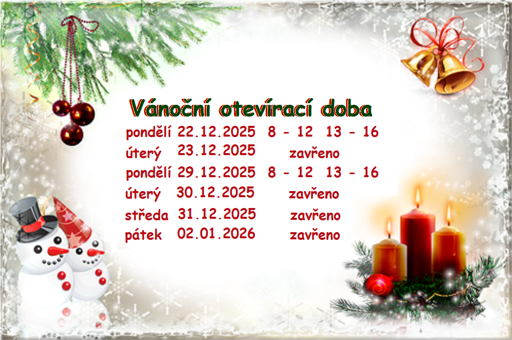 Vánoční otevírací doba