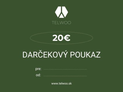 Darčekový poukaz - v hodnote 20€