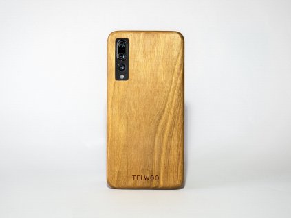 Drevený obal na Huawei - Svetlý Orech