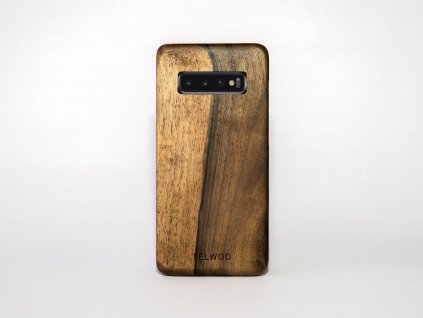 Drevený obal na Samsung - Tmavý Orech