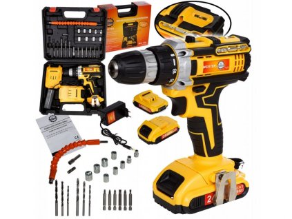 476 5 aku vrtaci sroubovak 2 baterie kufrik prislusenstvi