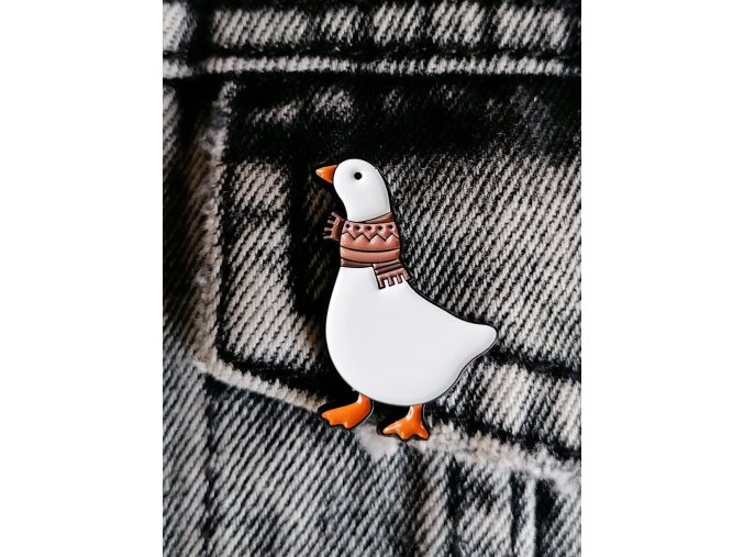 Husička se šálou