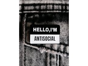 Hello, I'm antisocial