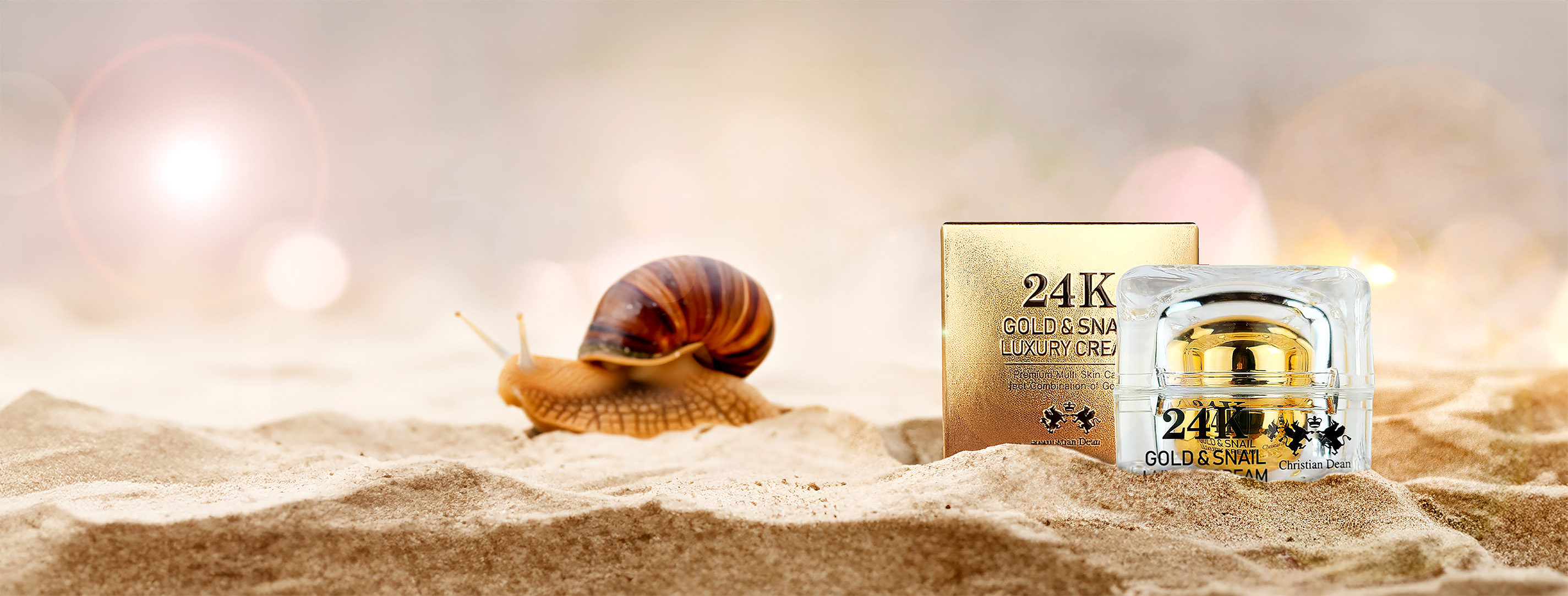 CHRISTIAN DEAN 24K GOLD & SNAIL LUXURY CREAM