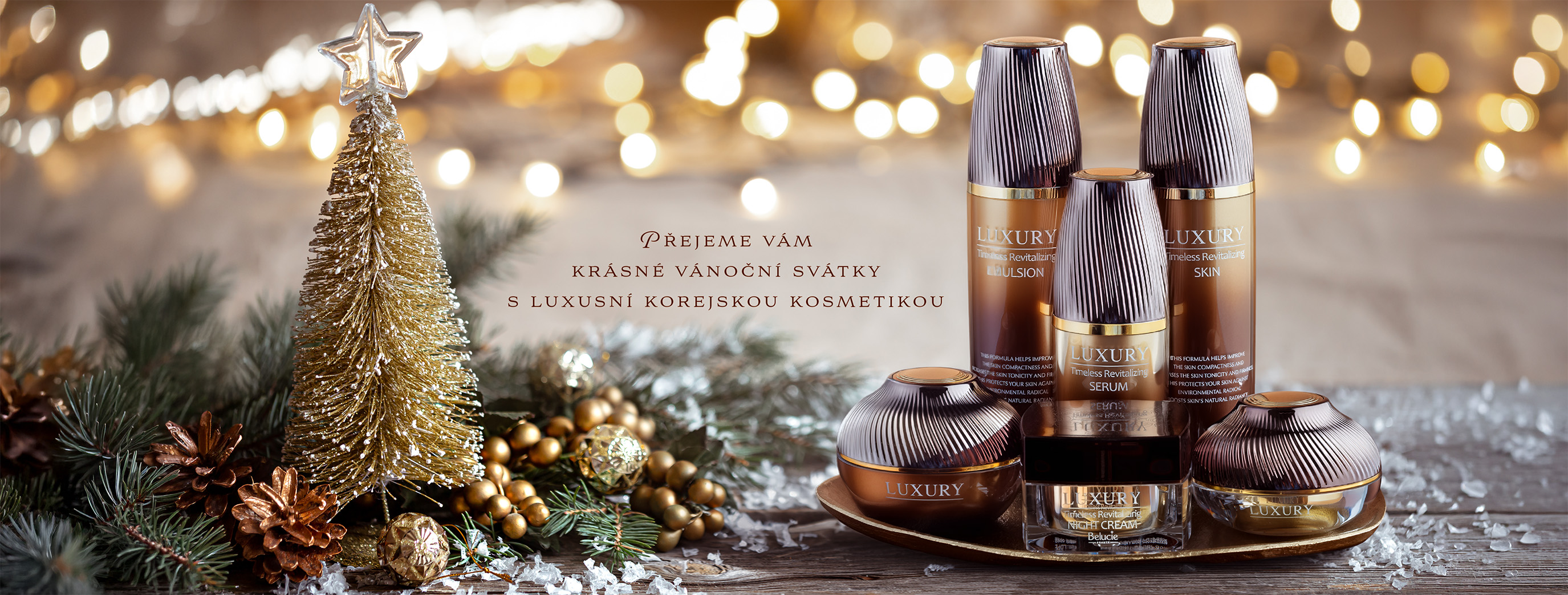 luxury vánoční