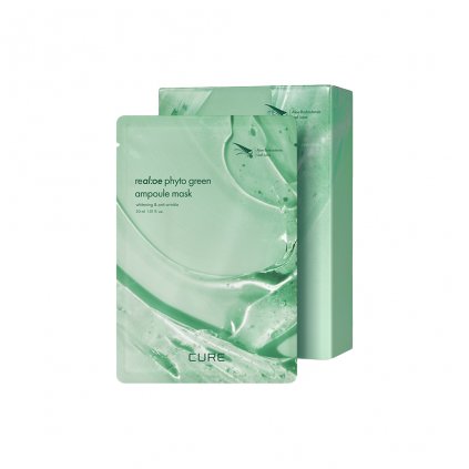 Cure Aloe Phyto Green Ampoule Mask 30 ml * 10 ks