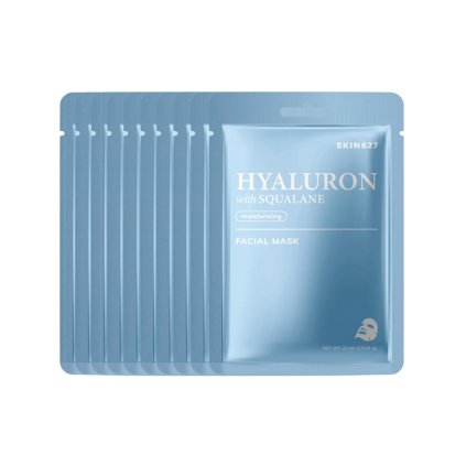 SKIN627 HYALURON WITH SQUALANE SHEET MASK - 10ks