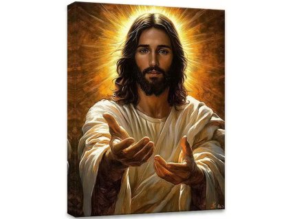 Portrét Ježíše - Téma: Pojď ke mne!