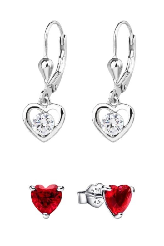 Stříbrné náušnice