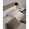 volume letto in legno moderno con cuscino per testiera