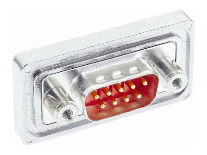 09678096715 | D SUB IP 67 9 POLE STRAIGHT FRONT METAL