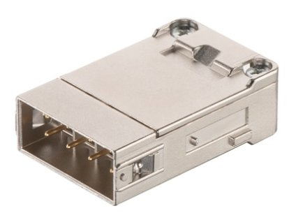 09140083011 | Han Gigabit module male 8+shield