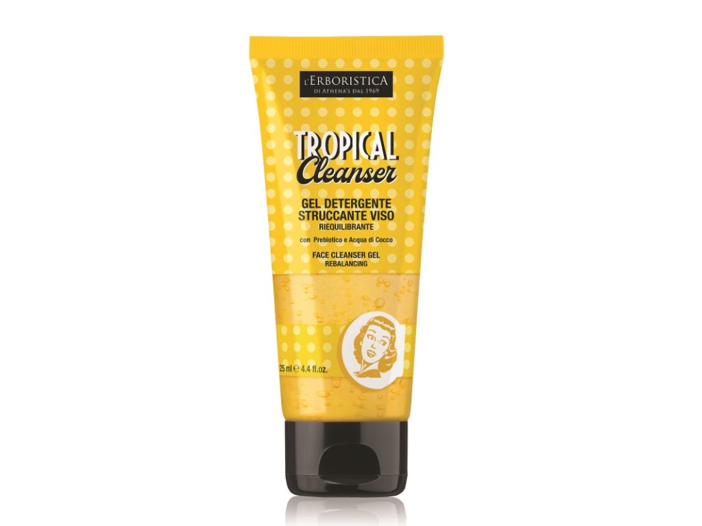 Erboristica Vintage Pleťový mycí gel s tropickým ovocem – odstraňovač make-upu 125 ml