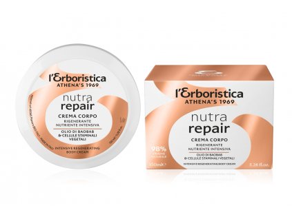 Erboristica Nutra Repair tělový krém intenzivní regenerace a výživa 150 ml