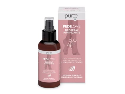 Purae Pedilove Deodorační sprej nohy s esenciálními oleji 100ml