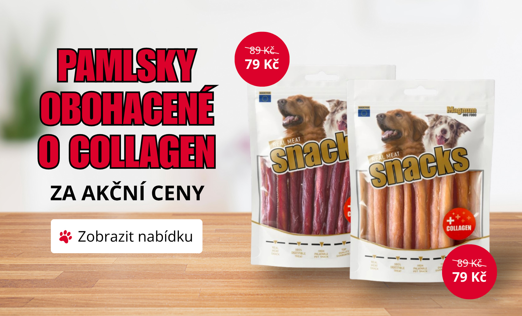 Collagen pamlsky