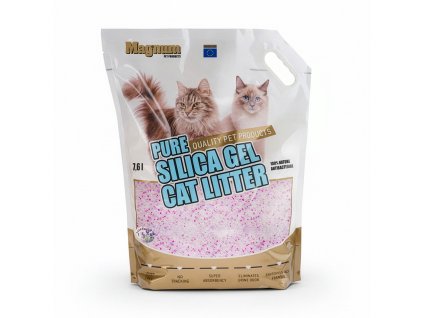 Magnum Silica gel cat litter Lavender 7,6l