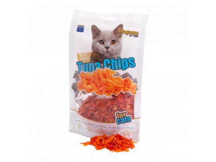 Magnum Tuna chips for cats 70g 12+2 ZDARMA