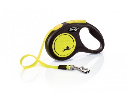 flexi New Neon S Tape 5m yellow