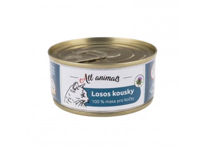 All Animals CAT losos kousky 100g