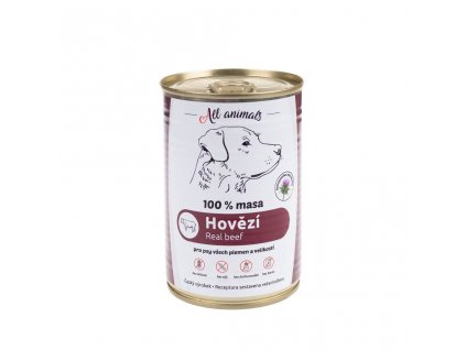 All Animals DOG hovězí mleté 400g