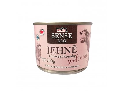 FALCO SENSE DOG jehněčí a hovězí 200g