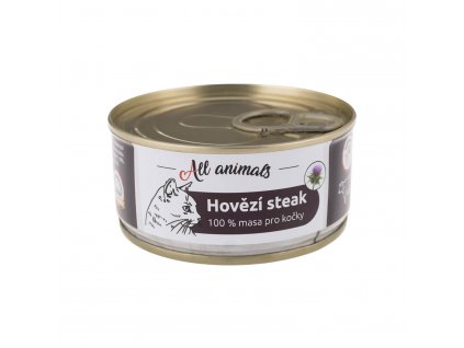 All Animals CAT hovězí steak 100g