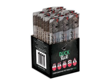 Alpha Spirit Dog Duck Sticks 30ks 4+1 ZDARMA