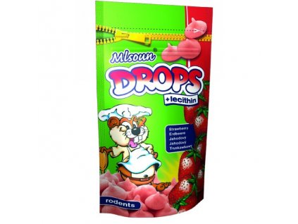 ML Drops hlodavec 75g jahodový