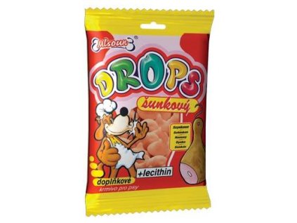 ML Drops Dog šunkový 75g