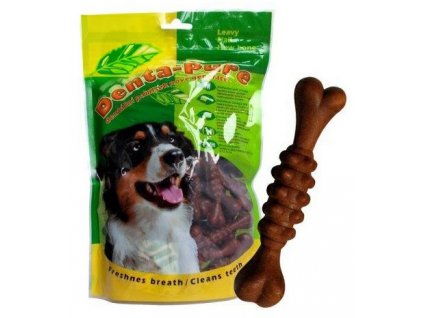 NAIL Bone 4" 10cm BACON brown 25ks